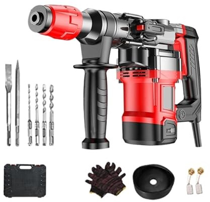Trapano A Percussione Elettrico Rotativo Da 1200 W, A Ad Alta Potenza, A For Calcestruzzo, Set Di Perforatori Robusto E Facile Da Usare(DG-26S)