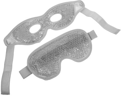 Operitacx 2stücke Augenklappen in Form Gel Kühlepacks aus Pvc zur Linderung von Augenmüdigkeit und Reduzierung von Schwellungen für Sommerferien und Abschlussfeier Saison