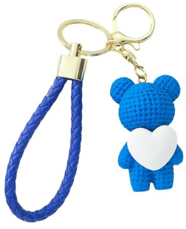 Bag Keychain Bear, Bear Nyckelringar 3D Ornaments Hänge Nyckelringar | Harts Tillbehör Party Favors för handväska Bag Charm hänge