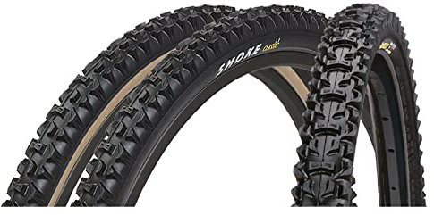 panaracer Smoke Klassischer, klappbarer MTB-Reifen, Unisex, PA705SMC2FB, Schwarz, 26 x 2.1-Inch