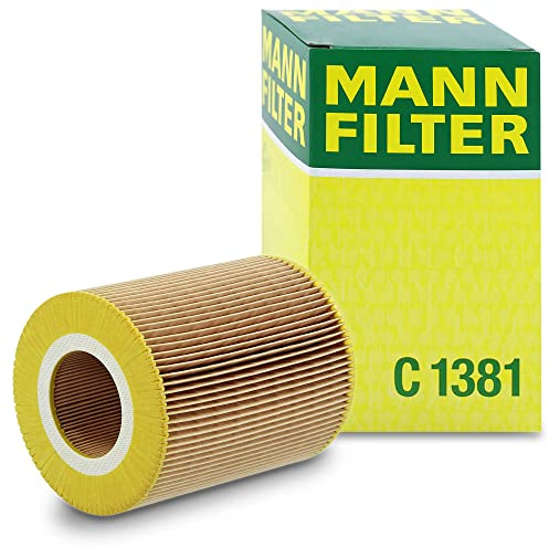 MANN-FILTER C 1381 Filtro dell'aria - per Autovetture + veicoli commeriali | Per Autovetture, Aria pulita, Filtro resistente, Design con adattamento perfetto, Qualità originale OE