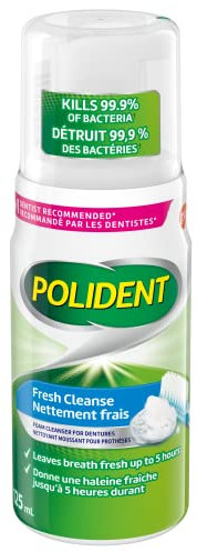 Nettoyant moussant pour dentifrice Polident 125 ml