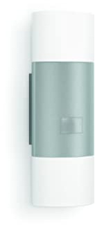 Steinel LED-vägglampa L 910 S silver, 23.5 x 8 x 8.5 cm | 9,8 W, 797 lm, 180°-rörelsedetektor, 12 m räckvidd, ändlöst ljus, mjuk ljusstart