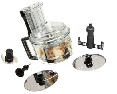 Magimix 4100 Food Processor Bowls, 18/8 Stainless Steel, Transparent