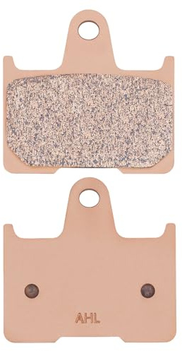 AHL Motocicleta Pastillas de freno Trasero para GSXR 600 K4/K5 2004-2005 (Cobre sinterizado)