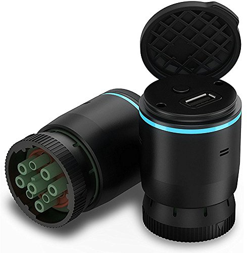 Garmin eLog, Compliant Electronic Logging Device (ELD), No-Subscription Fees, FMCSA Compliant, Supports 9-pin J1939 and 6-pin J1708 Diagnostic Ports (010-01876-00)