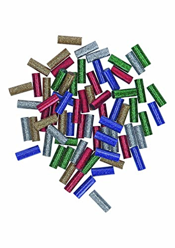 Bosch 2608002006 Mini Stick Glitter 70tlg. (glitzernde Colle Stick, Accessori per colla penna gluey)