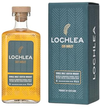 Lochlea Our Barley | Single Malt Scotch Whisky aus den Lowlands | Aus First Fill Bourbon Barrels | 46% vol. | 1 x 700ml