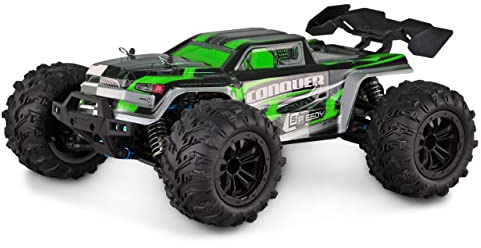 Amewi 22604 Conquer Race Truggy Brushed 40km/h 4WD 1:16 RTR grün