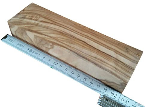 D.O.M. Madera de olivo natural 60 x 60 x 200 mm
