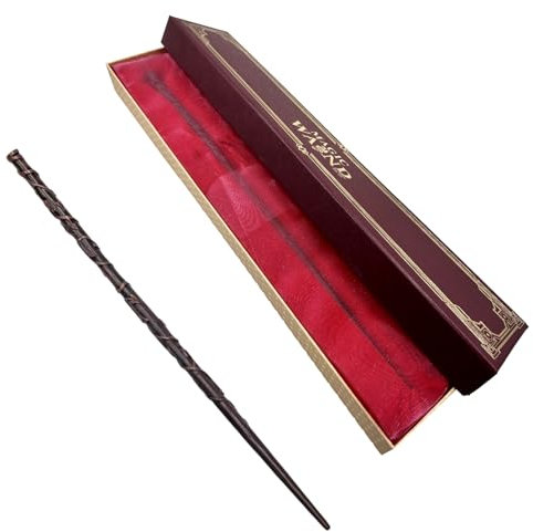 Ubephant zauberstab Hermine, Hermine Granger, 38cm zauberstab in ollivanders Box, zauberstäbe, für Fans geeignet als Geschenke