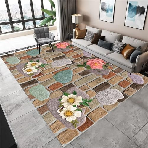 RUGMRZ Outdoor Teppich Balkon Fleckenbeständig und waschbar Teppich kurzflor Teppich auslegeware vorleger teppich200X300cm