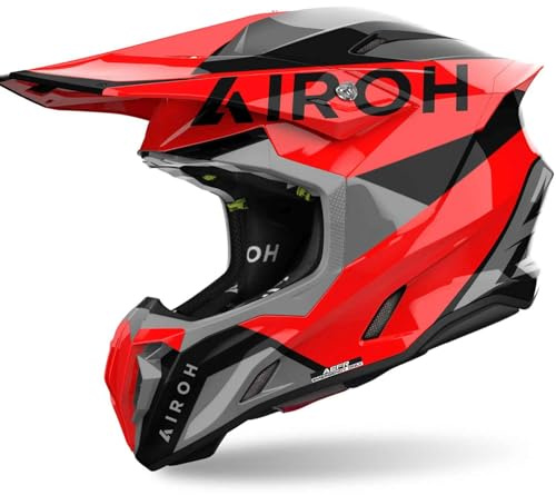 AIROH TWIST 3 KING RED GLOSS L
