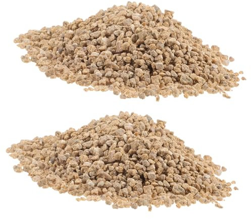 OFFSCH 5borse Sacchetti di Pietre Naturali Maifanite per Piante e Acquari Decorazioni per Vasi e Bonsai di Rocce per Terrario e Giardino