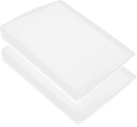 SOIMISS 2 piezas Álbum de Fotos de Gran Capacidad Organizador Transparente para Tarjetas y Recibos Soporte Decorativo para Scrapbooking y Almacenamiento Sencillo