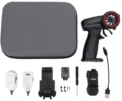 CHEOTIME RC -Auto mit HD -FPV -Kamera, Fernbedienungsauto FPV RC -Driftautos mit Umgebungslichtern und 3 Geschwindigkeitsmodi, winziges RC -Remote -Auto für Erwachsene Kinder