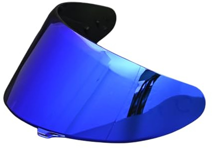 MCAOAL Pellicola aerodinamica per parabrezza del casco, antigraffio per vari caschi parabrezza riduce la resistenza al vento.