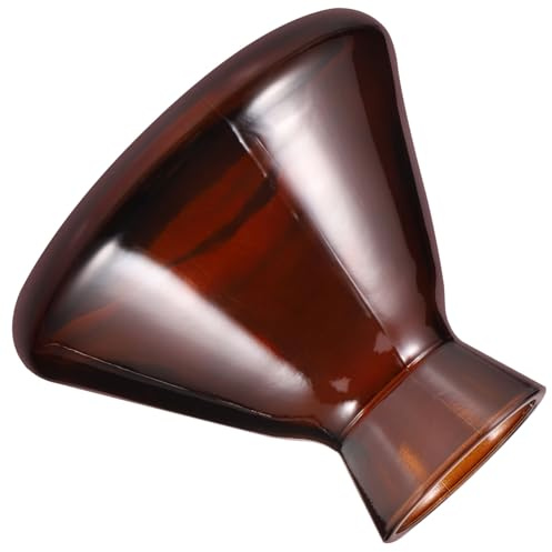 Veemoon Bouteille Diffuseur Parfum Intérieur Verre Large Ouverture Trompette pour Huiles Essentielles Élégant et Répartiteur de pour Ambiance Maison