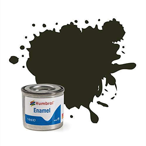 Humbrol 53 Gunmetal Metallic Enamel 14ml Model Kit Paint