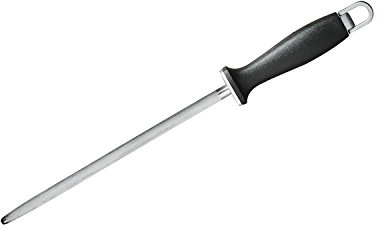 Tramontina Pro Series Forged 10-Inch Sharpening Steel, Knife Sharpener Honing Rod