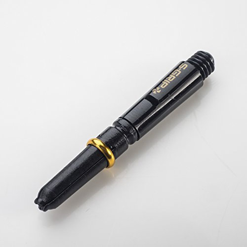 Harrows Supergrip Spin Short 2BA Schwarz Gold 360°