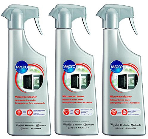 Whirlpool Original Microwave Oven Degreaser Cleaner Spray (500ml, Pack of 3)