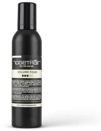 Togethair Espuma fijadora y de volumen, fijación media, 250 ml