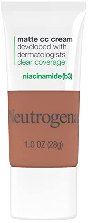 NEUTROGENA Clear Coverage Color Correcting Cream 1.0 oz. 8.0 / Amber