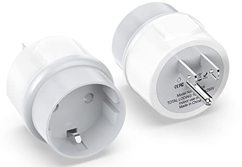 2 Stück Reiseadapter USA Adapter USA Deutschland Stecker, USA Steckdosenadapter USA Reiseadapter USA Adapter Steckdose Stromadapter Stecker USA Adapter für Die USA Amerika Kanada Japan Mexico Thailand