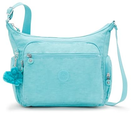 Kipling GABBIE Mittelgroße Umhängetasche, Deepest Aqua (Blau)
