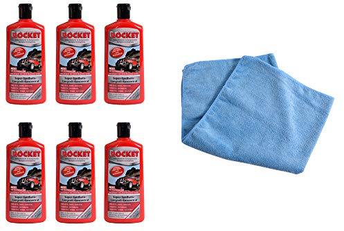 Autopolitur Inklusive Mikrofaser Poliertuch Hochglanzversiegelung Für Die Lackpflege Mit UV Schutz Und Streusalzfest - 500 ml (6-tlg.)