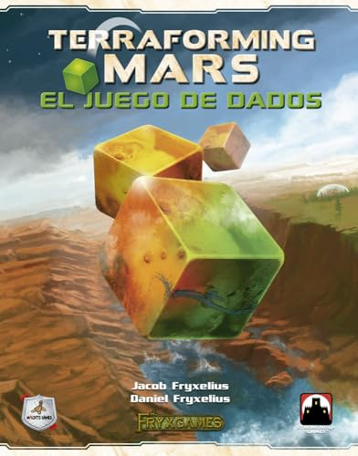 Maldito Games Terraforming Mars: Das Würfelspiel | Strategiespiel mit 60 Würfeln und 159 Karten | spanische Ausgabe | Erweckt den Planeten zum Leben | Einfach für die ganze Familie zu spielen