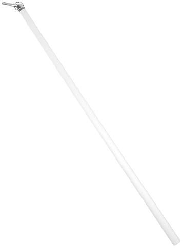 ABOOFAN Barra de Cortina Acrílica Transparente 21.25 Pulgadas para Ventanas Puertas Tirador Deslizante Fácil Uso Accesorio Moderno Decoración Hogar