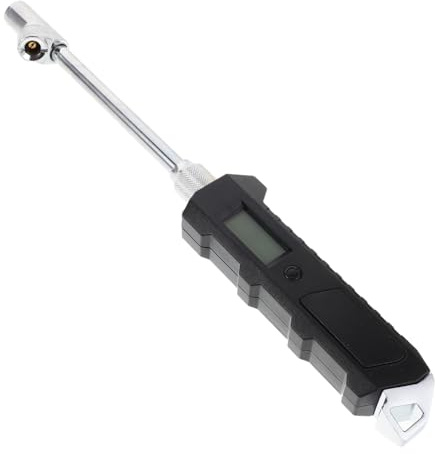 UKCOCO Digital Tire Pressure Gauge Dual Head with Backlit LCD Pressure Checker for Cars Trucks Bicycles Motorcycles Compact