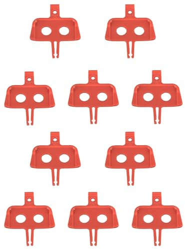 Vexorlian 10pcs Bike Disc Brake Spacers, Hydraulic Pad Insert Tool for Road & MTB, Durable Bicycle Component