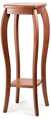 bixard Blumenständer, Konsolentisch, Konsole, Beistelltisch, Flurtisch Holz | Kirsche