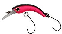 Paladin Curvy Mini Wobbler L 4,2cm 3,1g Slow Sinking - Forellenwobbler, Farbe:pink-Glitter