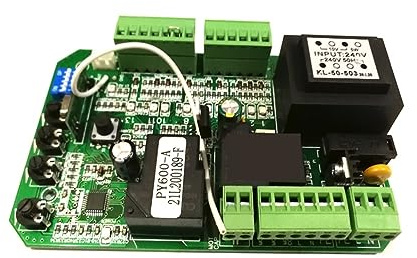 Cierrapuertas de alto rendimiento de bloqueo, Tarjeta de Control de placa de circuito inteligente de arranque suave, placa madre for Motor de apertura de puerta corredera (PY600acn SL600 SL1500) Fácil
