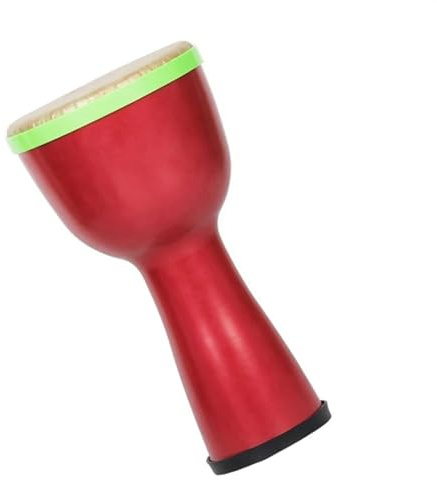 Djembe Trommel 8-Zoll-ABS-afrikanische Trommel Aus Synthetischer Haut, Trommelfell, Percussion-Djembe-Instrumente Mit Riemen (Color : B)
