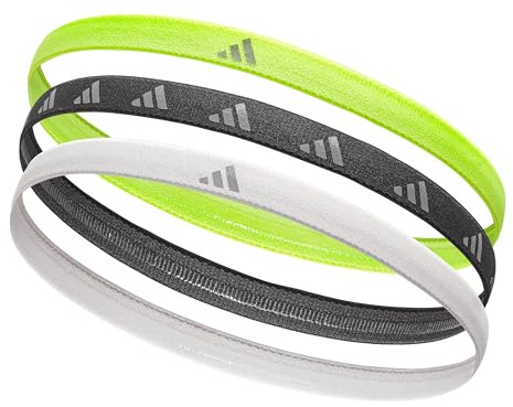 adidas Sport-Haarbänder in verschiedenen Sets - Stirnband Set aus Lycra - Schweißabsorbierend, rutschfest, elastisch - perfekte Passform fürs Fitness
