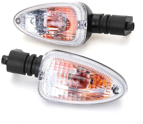 Marchfunny Paquete de 2 luces intermitentes para motocicletas BMW F650GS F800GS F800R F800S F800ST HP2 K1200R K1200S R1200GS K1300R