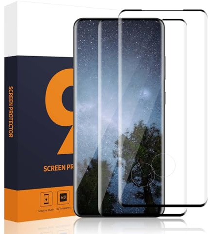 Carantee Schutzfolie für Panzerglas für Samsung Galaxy S20 5G Displayfolie, 9H Härte Schutzglas, 3D-Vollschutz Kratzfest, 0 Staub & Blasen, Sensible Berührung, 2 Stück HD S20 Displayschutzfolie