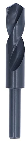 Hyuduo Punta da Trapano, Acciaio Ad Alta velocità, Codolo Dritto da 1/2 Pollice, Aletta da 21 Mm per Ferro, Alluminio, Rame, Acciaio Inossidabile