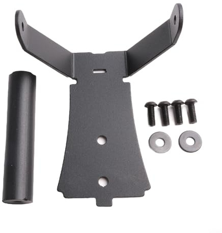 Nexbrill Soporte de aluminio para GPS para Honda Forza 350 2020-2021, soporte de teléfono negro para salpicadero debajo del parabrisas, accesorio de motocicleta de ajuste directo