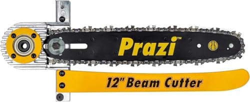 Prazi USA PR2700 Beam Cutter, Circular Saw Blade and Chain Attachment, Increase Cutting Power and Capacity, Fits Most 7.25-inch saws