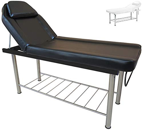 Polironeshop Apollo – Stationäre Kosmetikliege, Spa-Liege, Massageliege und Tattooliege, Ergonomisch und Robust für professionelle Anwendungen