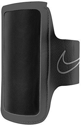Nike Lightweight 2.0 Arm Band - Black/Silver, One Size
