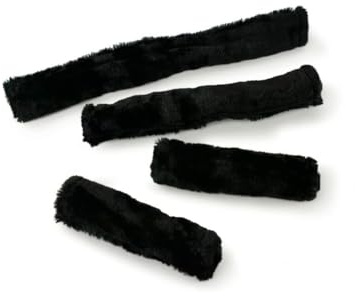 EKKIA Synthetisches Halfter-Schutzset, Farbe:schwarz