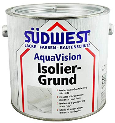 Südwest Aqua Vision Isoliergrund weiß matt 2,5 Liter