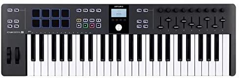 Arturia KeyLab Essential 49 Mk3 Black - Midi Keyboard